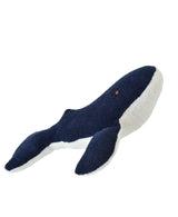 Humphrey the whale organic cotton baby toy