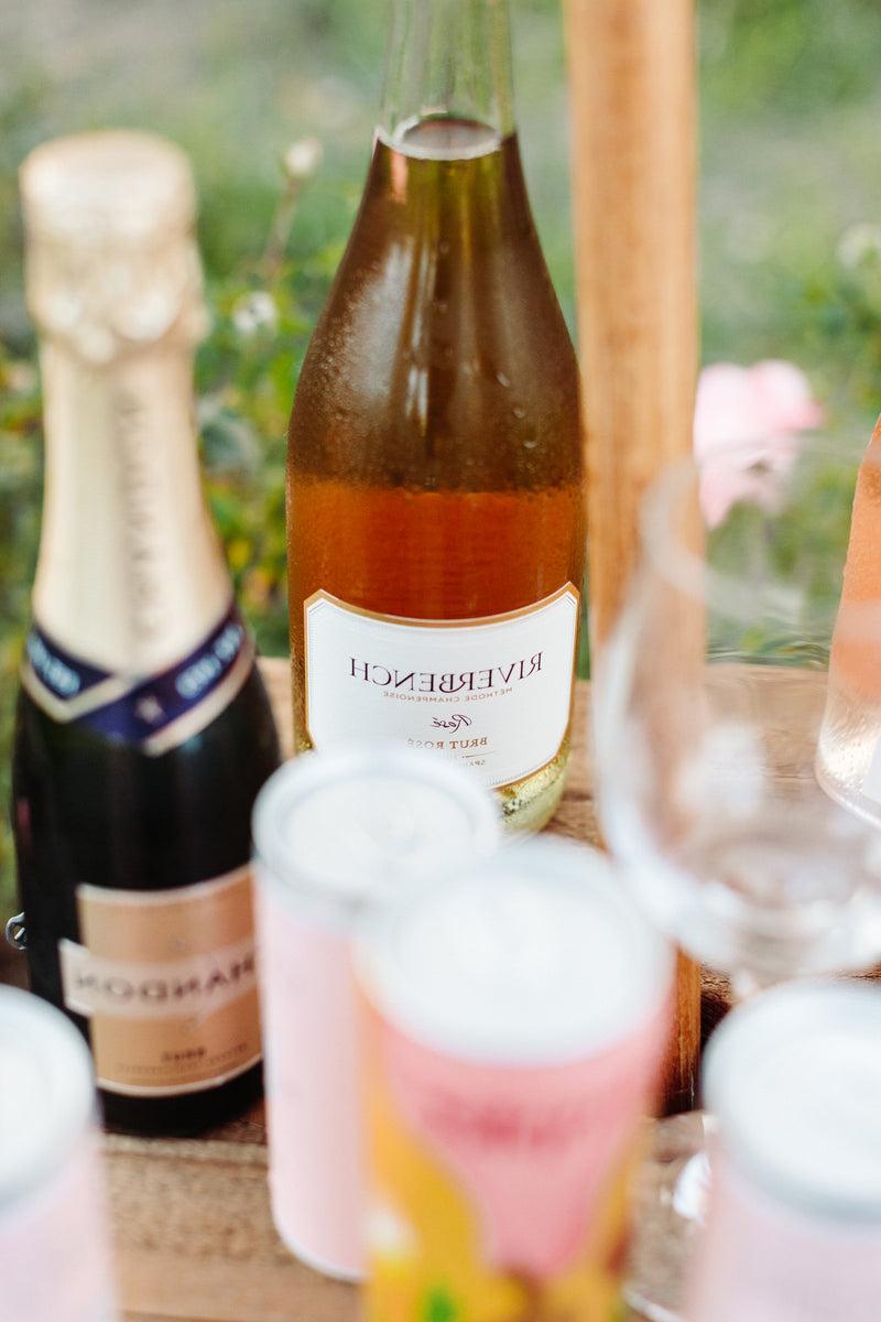 Sparkling Brut Rosé + Flowers