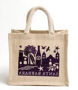 Santa Barbara Skyline Small Tote