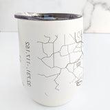 Map of the San Diego Insulated Wine Tumbler